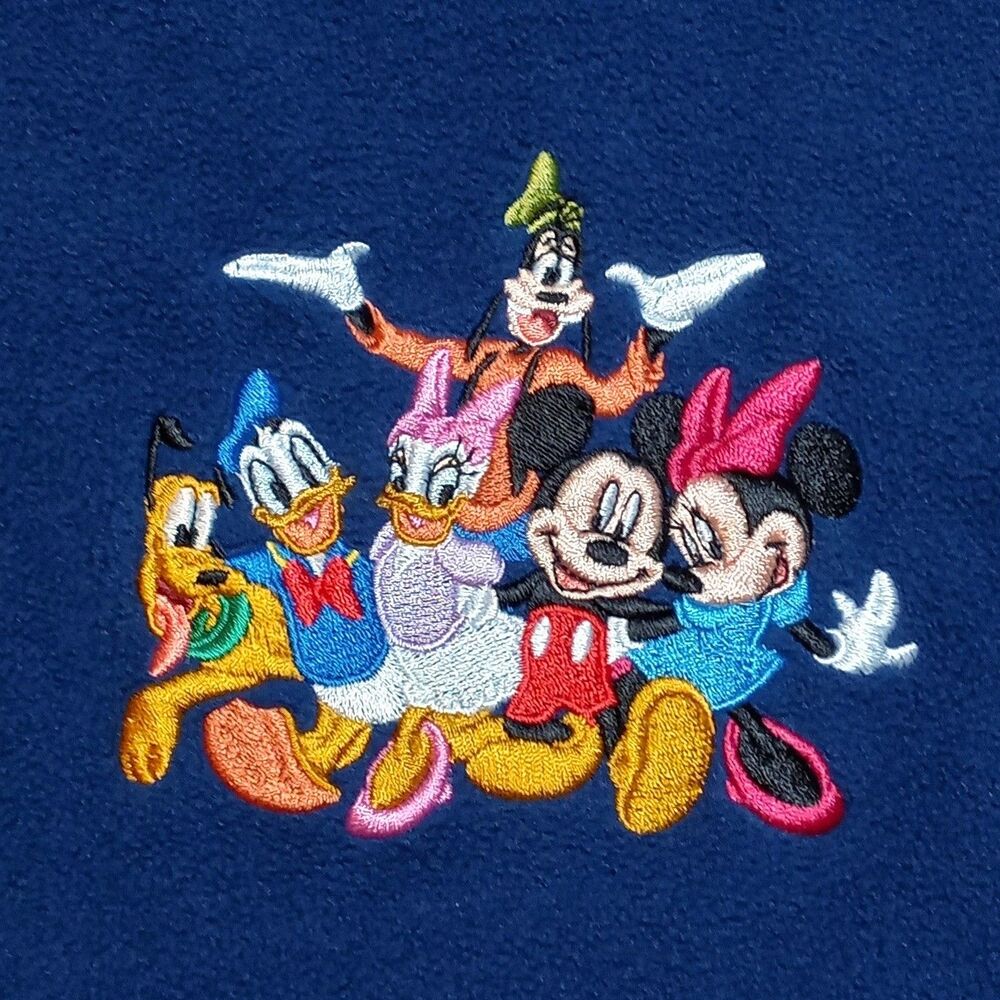 Bradford Exchange Walt Disney Mickey Mouse & Friends Fleece Scarf - Picture 2 of 6